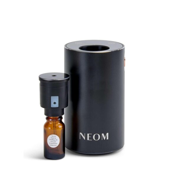 Neom Wellbeing London Pod Mini+ Waterless Essential Oil Diffuser Black — изображение 8