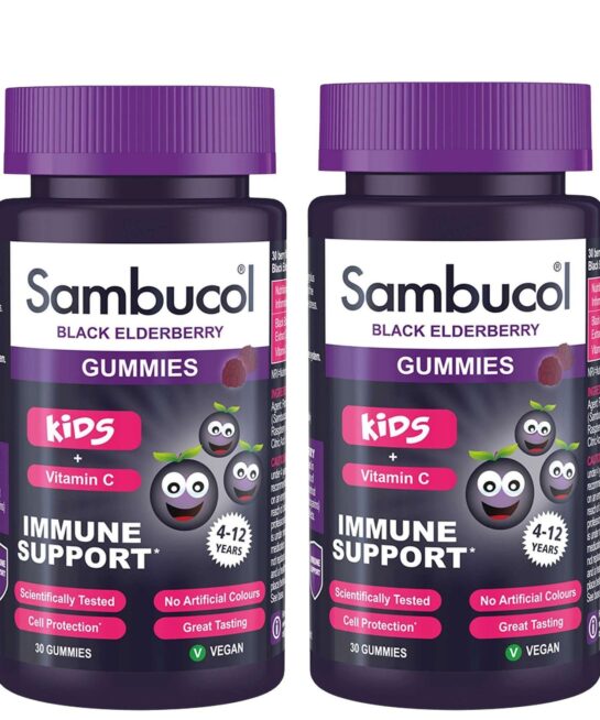 Sambucol Black Elderberry Kids Gummies 2 x 30