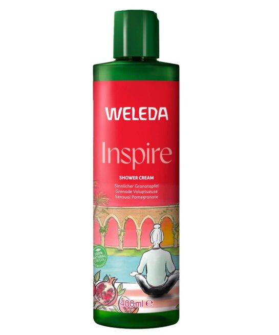 Weleda Inspire Pomegranate Creamy Body Wash 400ml
