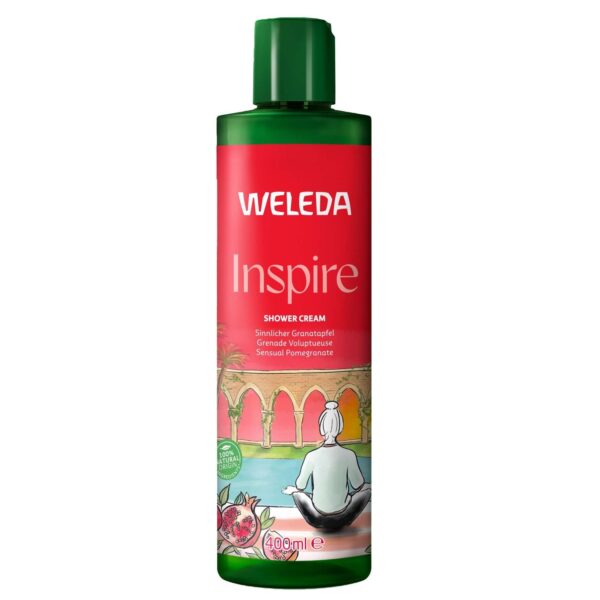 Weleda Inspire Pomegranate Creamy Body Wash 400ml