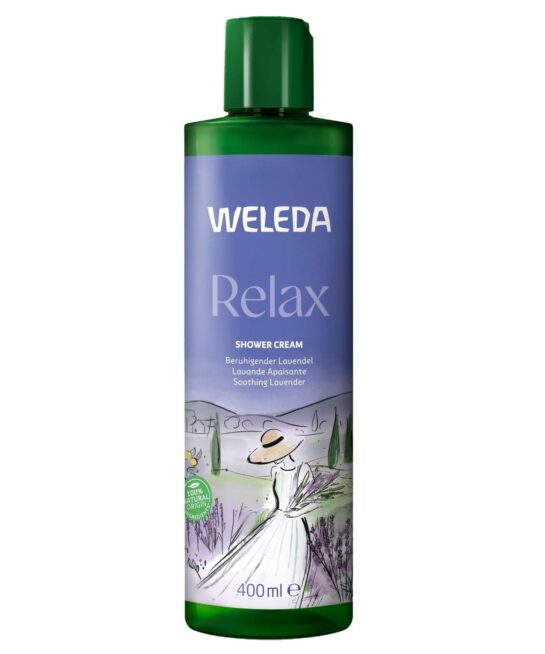 Weleda Relax Lavender Creamy Body Wash 400ml