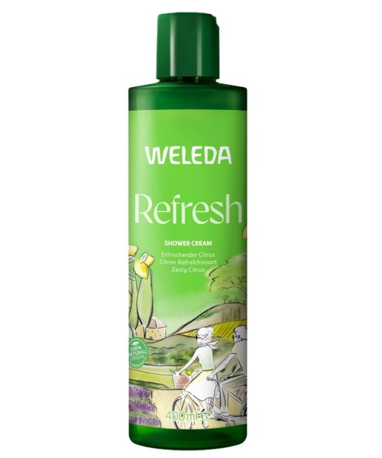 Weleda Refresh Citrus Creamy Body Wash 400ml