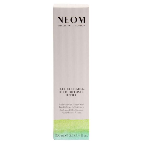 Neom Wellbeing London Scent To Boost Your Energy Feel Refreshed Reed Diffuser Refill 100ml — изображение 2