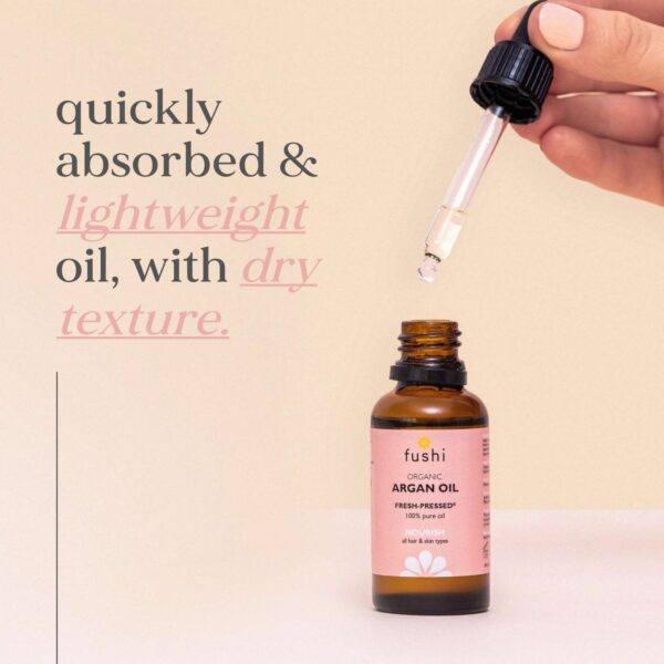 Fushi Hair Care Organic Argan Oil 30ml — изображение 5