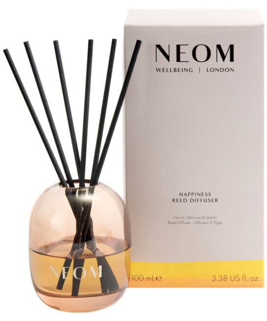 Neom Wellbeing London Scent To Make You Happy Happiness Reed Diffuser 100ml