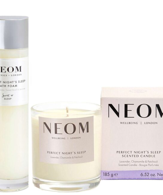 Neom Wellbeing London Perfect Night's Sleep Foam & 1 Wick Candle Duo