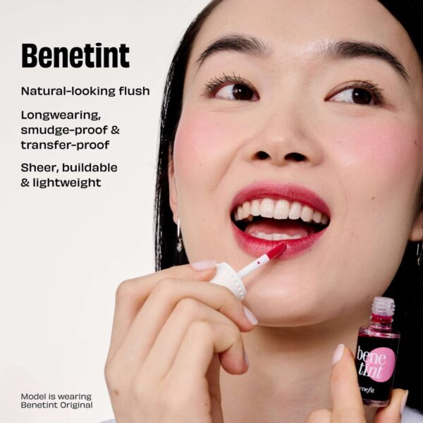 benefit Tinted Lip & Cheek Stain Benetint Raspberry 6ml — изображение 5