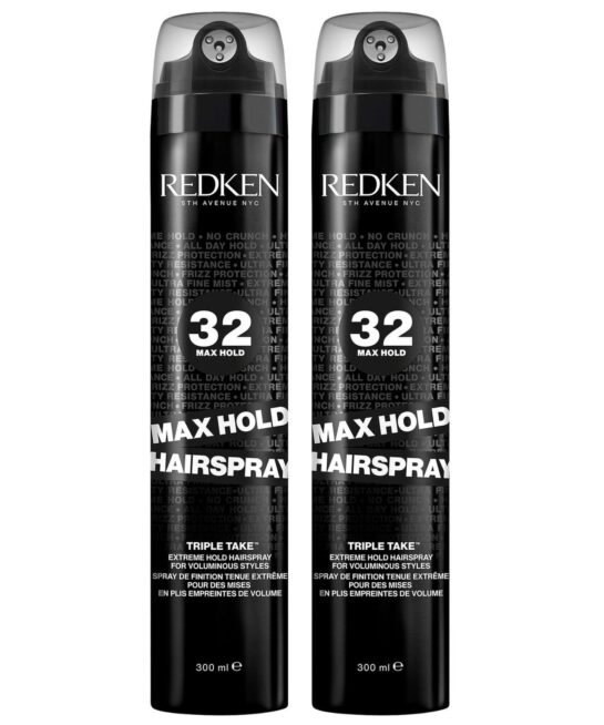 Redken Duo: Max Hold Hairspray for Extreme Hold 300ml x 2
