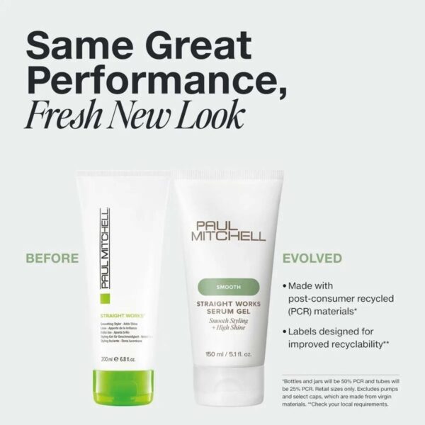 Paul Mitchell Smoothing Straight Works Serum Gel 150ml — изображение 2