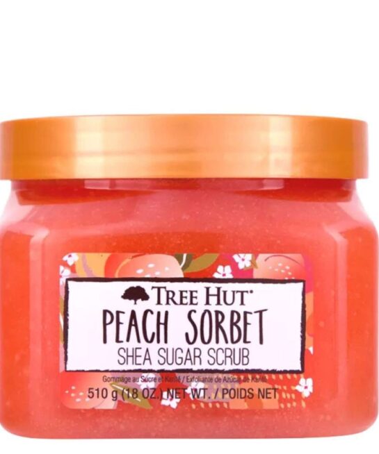 Tree Hut Body Scrubs Peach Sorbet Shea Sugar Scrub 510g
