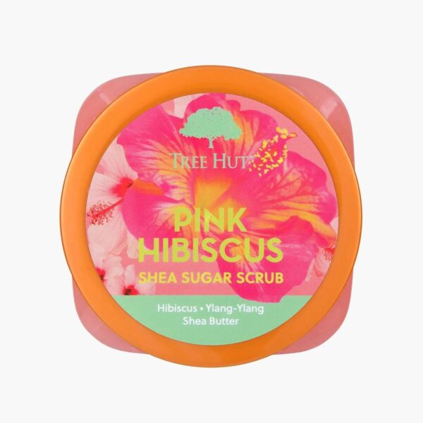 Tree Hut Body Scrubs Pink Hibiscus Shea Sugar Scrub 510g - Image 2