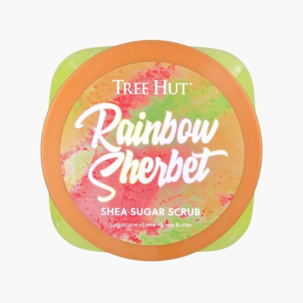 Tree Hut Body Scrubs Rainbow Sherbert Shea Sugar Scrub 510g - Image 2